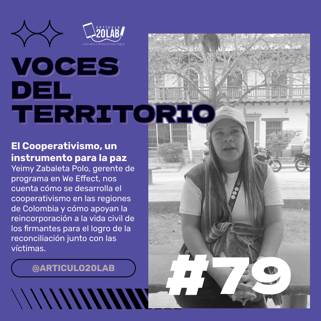 Voces del Territorio #79 El cooperativismo, un instrumento para la paz