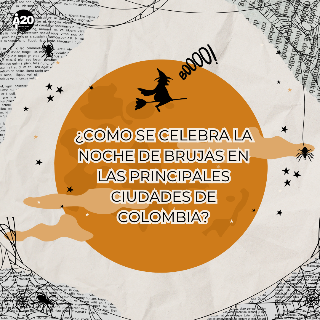 ¿Cómo se celebra la noche de brujas en las principales ciudades de Colombia? 